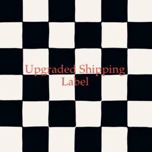 Upgraded Shipping Label For Live Shows!